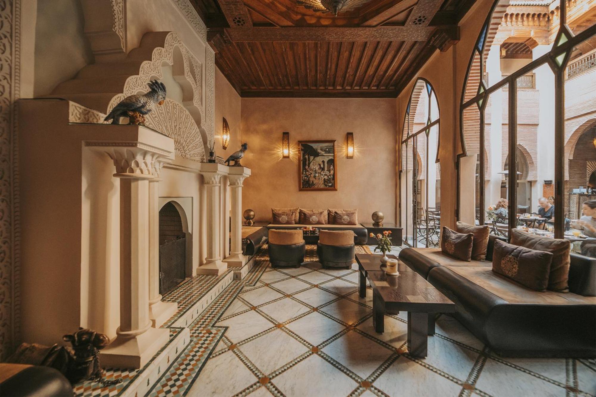 Riad Le Perroquet Bleu Suites & Spa Marrakesz Zewnętrze zdjęcie